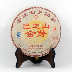 Pu erh Teas | The Chinese Tea Shop Bada Mountain Golden Tips Pu-Erh Tea Cake (Shou/Ripe) Pu erh Teas Pu erh Teas