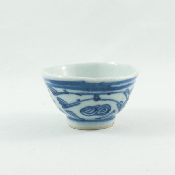 Tea Cups | The Chinese Tea Shop Antique Porcelain Blue And White Double Happiness Tea Cup Tea Cups Tea Cups