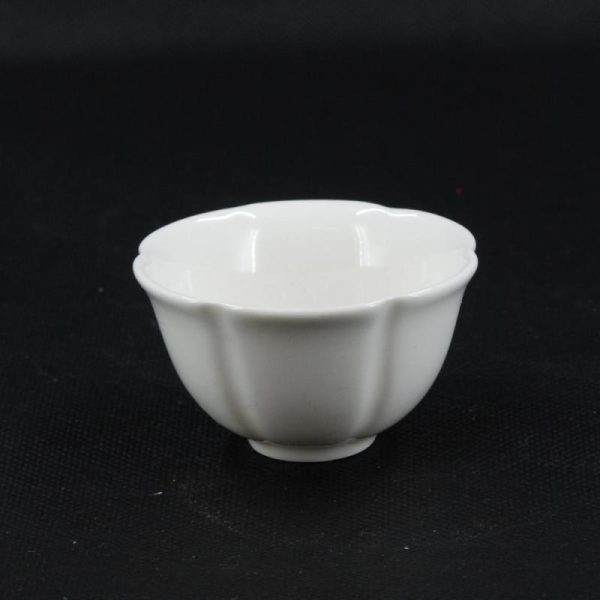 Tea Cups | The Chinese Tea Shop Porcelain White Color Flower Shape Tea Cup Tea Cups Tea Cups