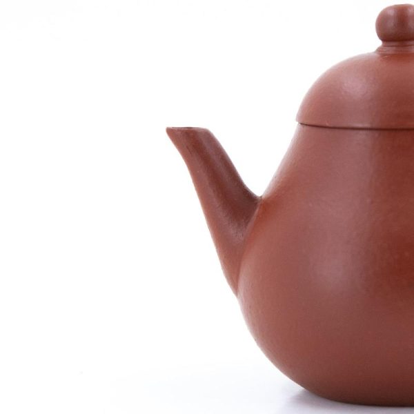 Yixing Teapots | The Chinese Tea Shop 1980 Yixing Zhuni Straight Spout High Pear Shape Chinese Teapot Teaware The Chinese Tea Shop