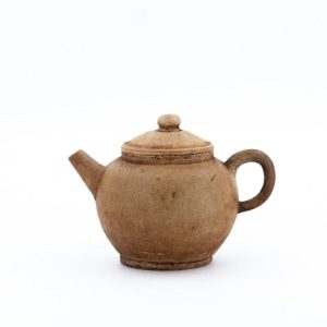 Yixing Teapots | The Chinese Tea Shop Antique Yixing Duan Ni "JuLun Zhu" Shape Chinese Teapot (Handle Repaired) Teaware The Chinese Tea Shop