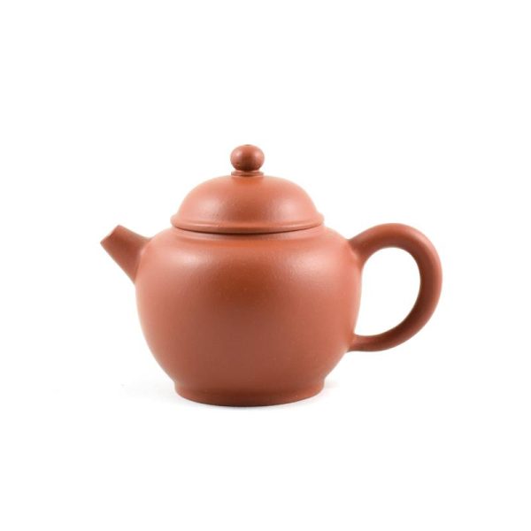 Yixing Teapots | The Chinese Tea Shop Yixing 1980's Zhuni "JuLun Zhu" Shape Chinese Teapot #2 Teaware The Chinese Tea Shop