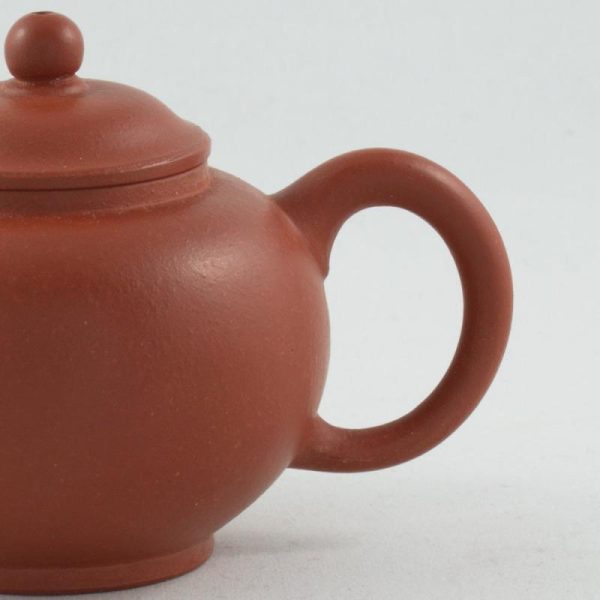 Yixing Teapots | The Chinese Tea Shop Yixing 1980's Zhuni "JuLun Zhu" Shape Chinese Teapot #3 Teaware The Chinese Tea Shop