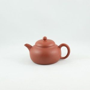 Yixing Teapots | The Chinese Tea Shop Yixing 1980's Zhuni Banyue Shape Chinese Teapot Teaware The Chinese Tea Shop